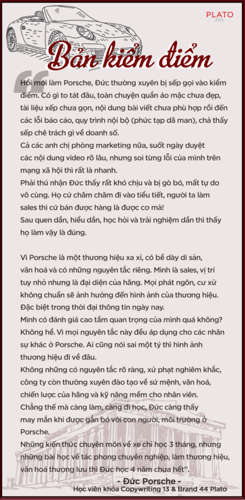 Viết content thu hút Đức Porsche